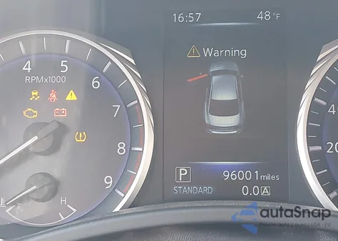 2016 Infiniti Q50 3.0T Premium from USA, damaged, VIN JN1EV7ARXGM340940